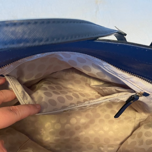 Navy Kate Spade Large Tote - Picture 4 of 10